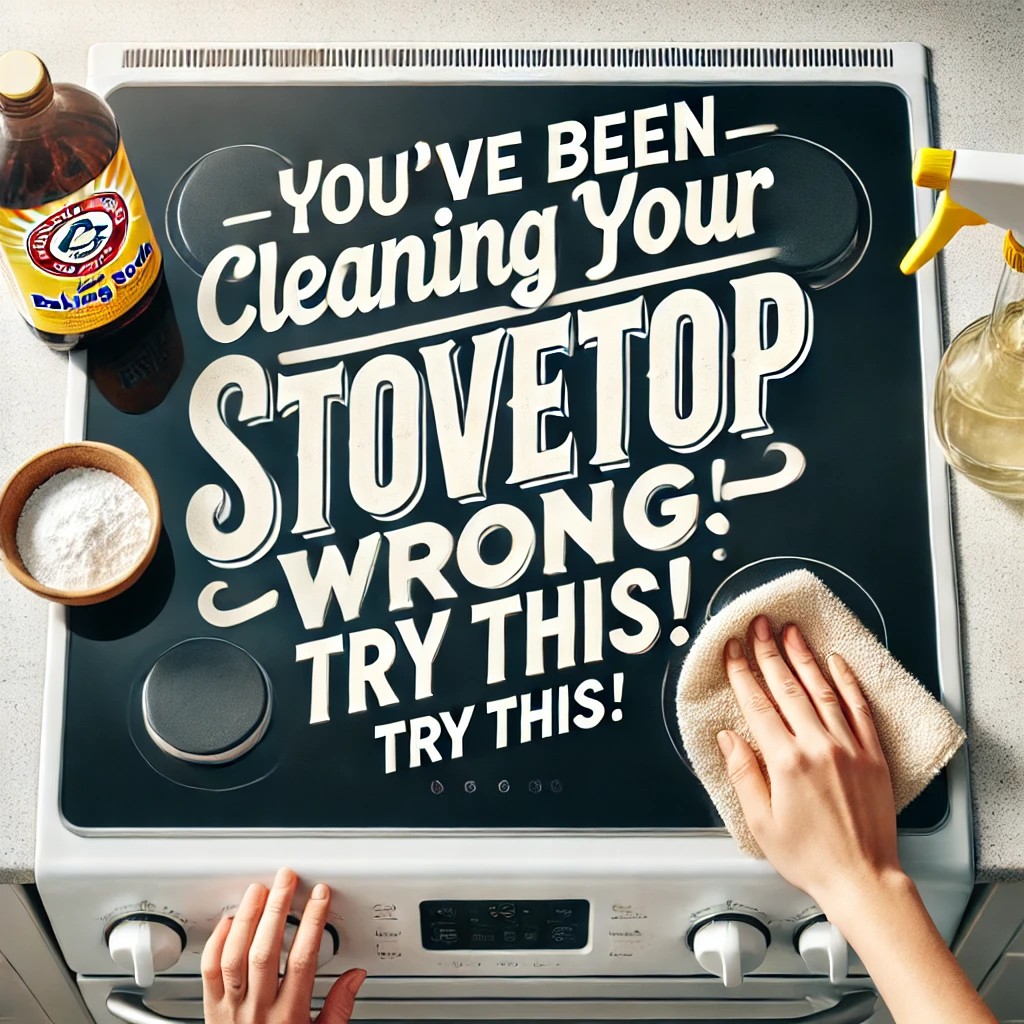 You’ve Been Cleaning Your Stovetop WRONG! Try THIS!