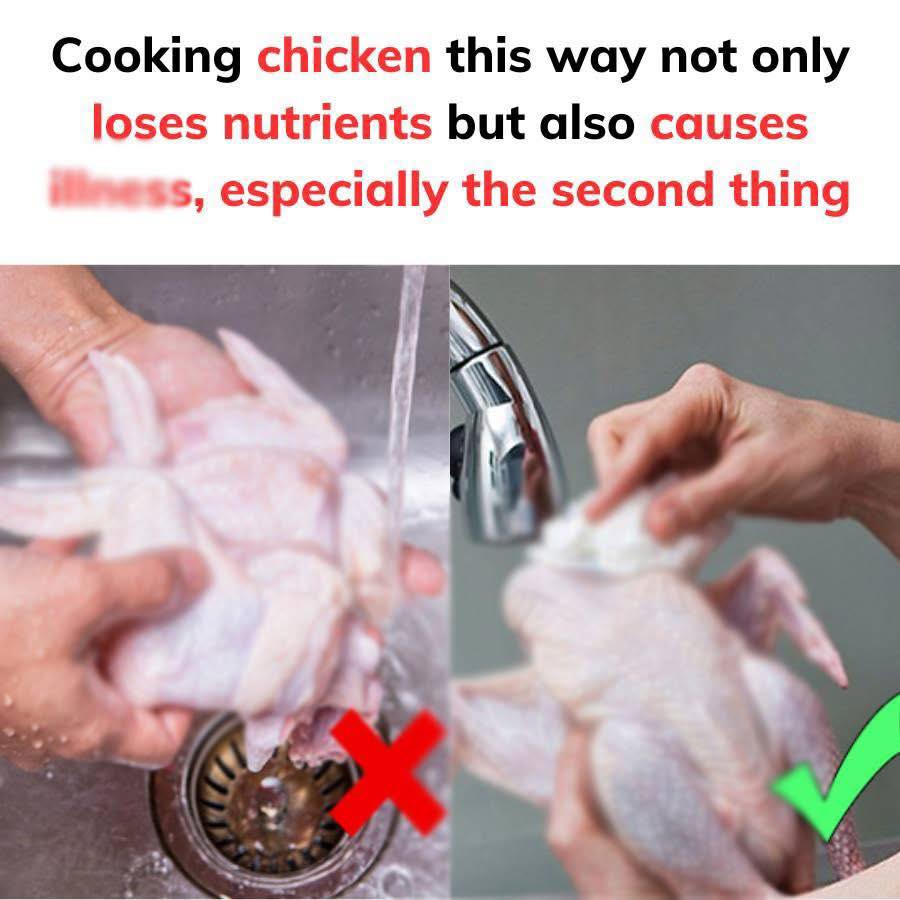 Cooking chicken this way not only loses nutrients but also causes i.l.l.n.e.s.s