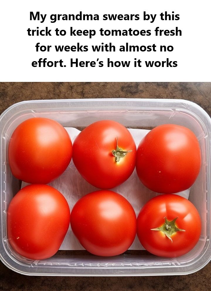 How to properly store tomatoes so they last a really long time