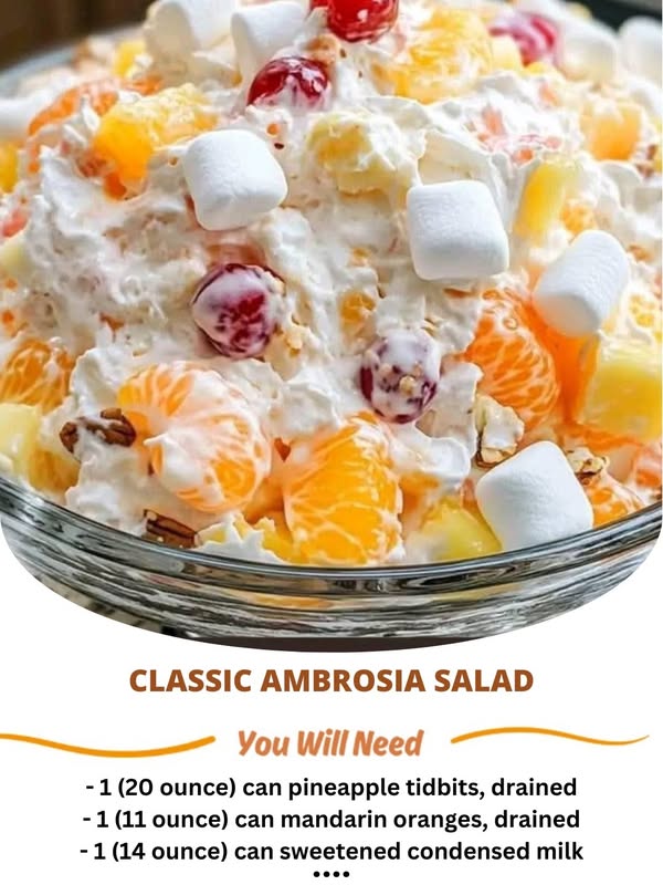 Classic Ambrosia Salad