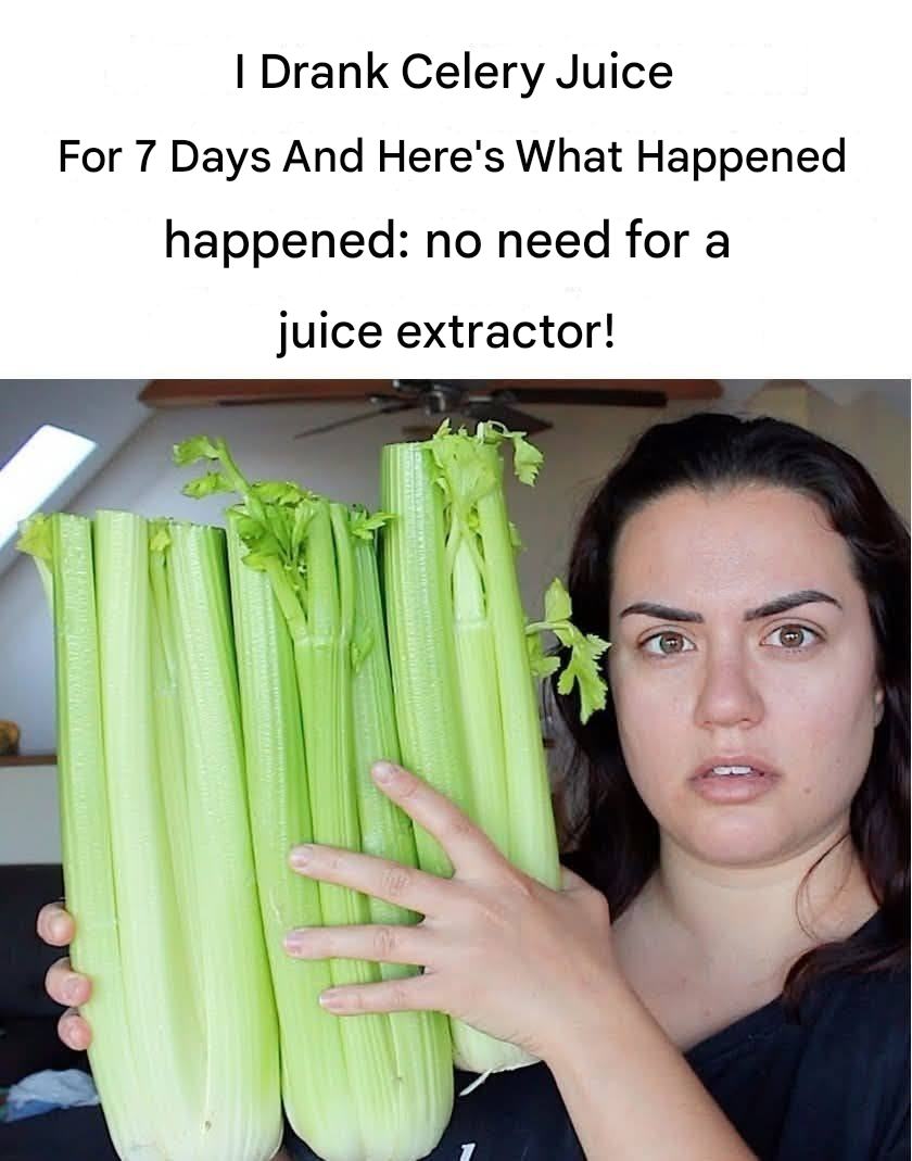 I Drank Celery Juice For 7 Days And Here’s What Happened – No Juicer Needed!