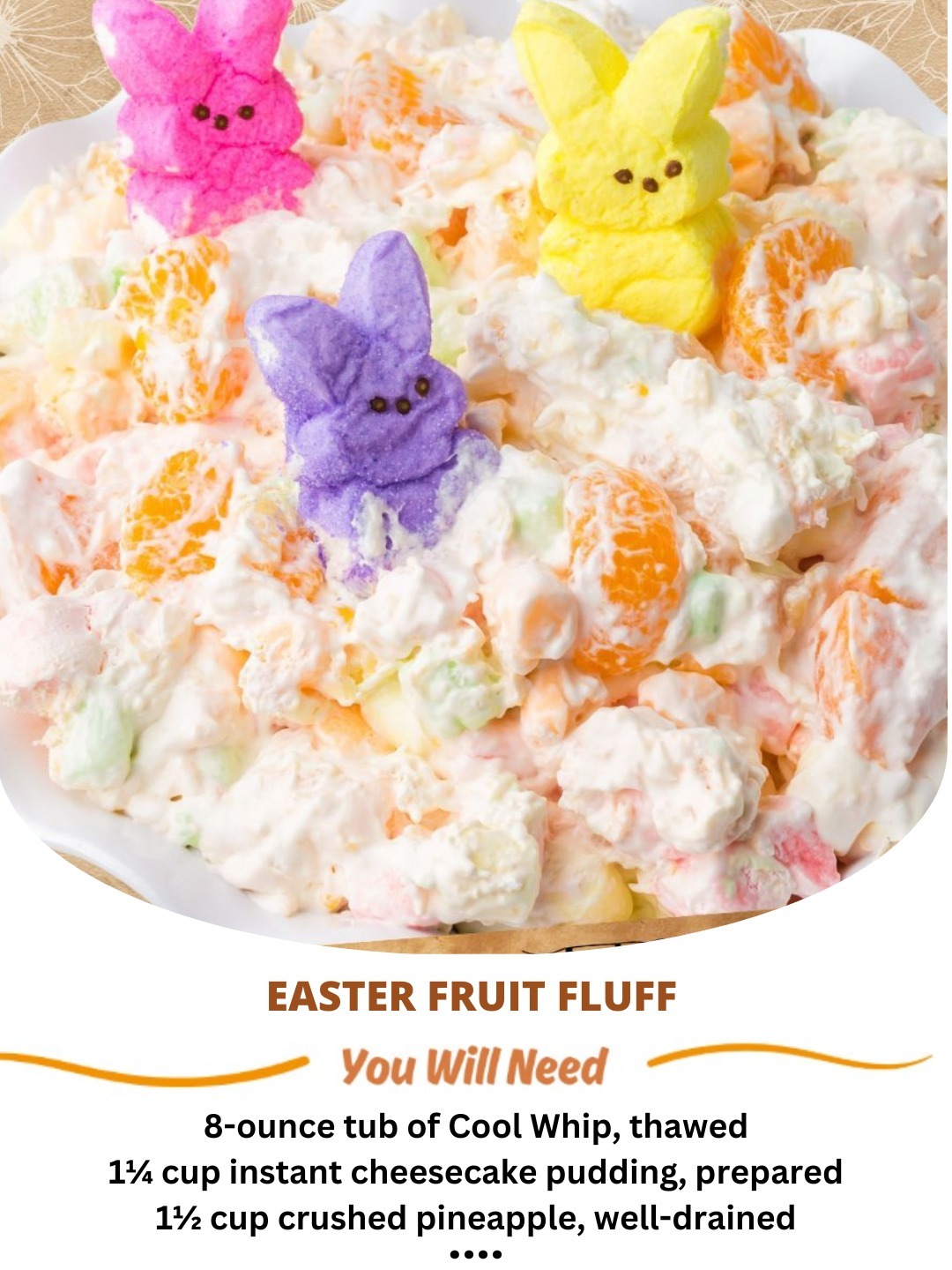 Easter Fruit Fluff