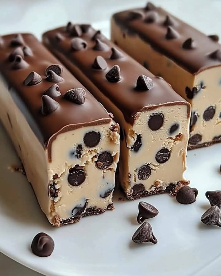 Chocolate Chip Cookie Dough Bars