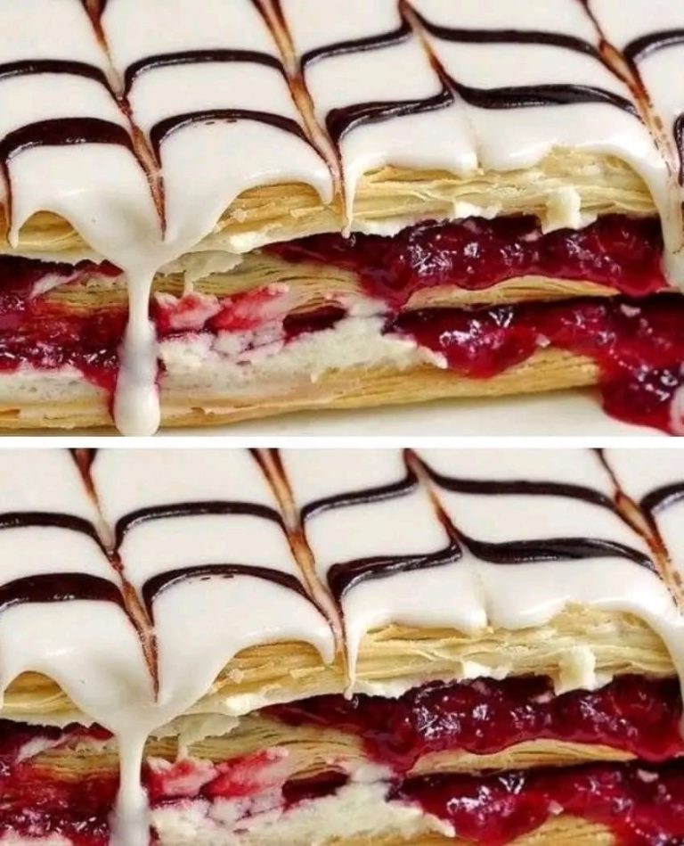 Delicious raspberry millefeuille: a gourmet recipe to enjoy