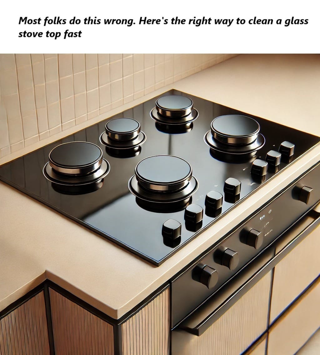 How to Effectively Clean a Glass Stove Top