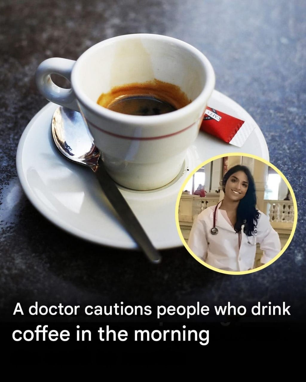 Doctor warns people who drink coffee in the morning on an empty stomach