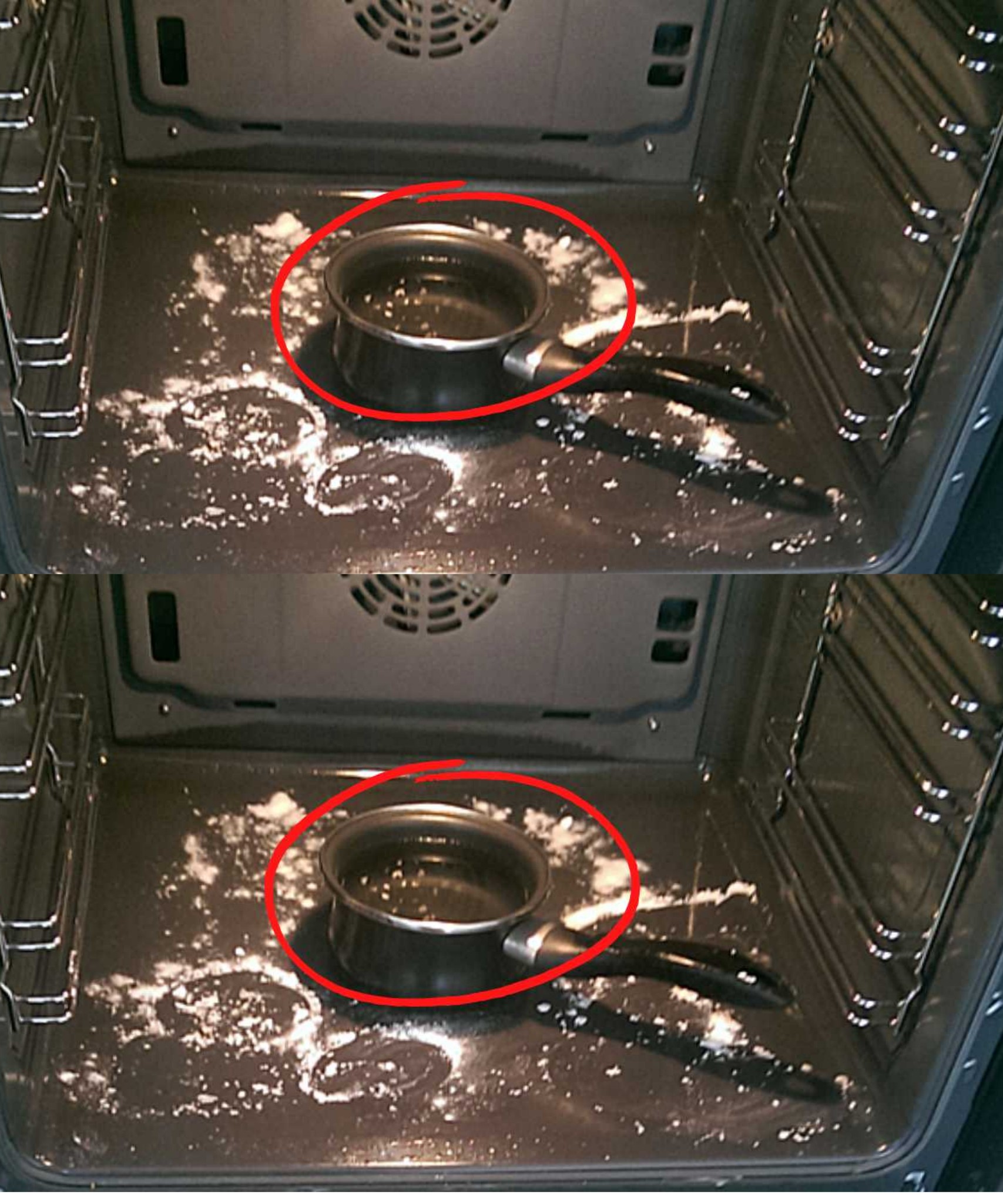 ADD A PINCH OF BAKING SODA AND VINEGAR TO THE OVEN: THIS IS WHAT HAPPENS WHEN YOU DO THIS