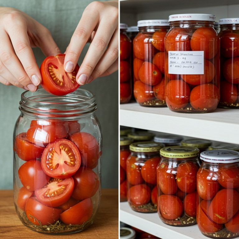 Fresh Tomatoes for 2 Years, Without Vinegar: The Foolproof Method to Make Them Last